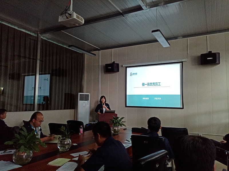 綠豐環(huán)?！度绾巫鲆幻麅?yōu)秀的員工》交流學(xué)習(xí)