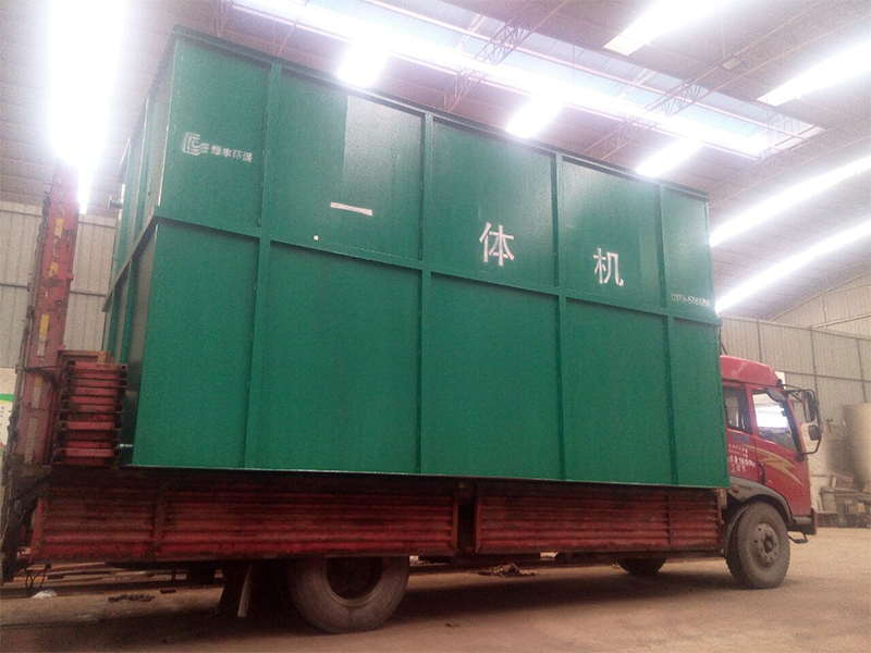 綠豐環(huán)保發(fā)貨通知：一體化污水處理設備發(fā)往焦作方便面廠